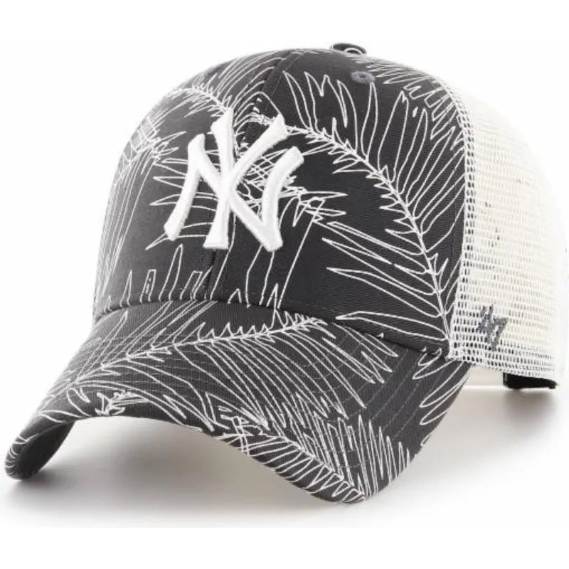 siltovka-zaoblena-cierna-snapback-new-york-yankees-mlb-47-brand