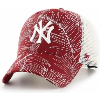 47 Brand New York Yankees MLB MVP Palma Trucker Cap rot