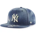 siltovka-rovna-tmavomodra-snapback-vaquero-new-york-yankees-mlb-47-brand