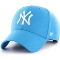 siltovka-zaoblena-modra-snapback-glaciar-new-york-yankees-mlb-47-brand
