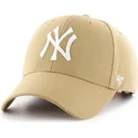 cap-zaoblena-yellow-snapback-oro-viejo-new-york-yankees-mlb-47-brand