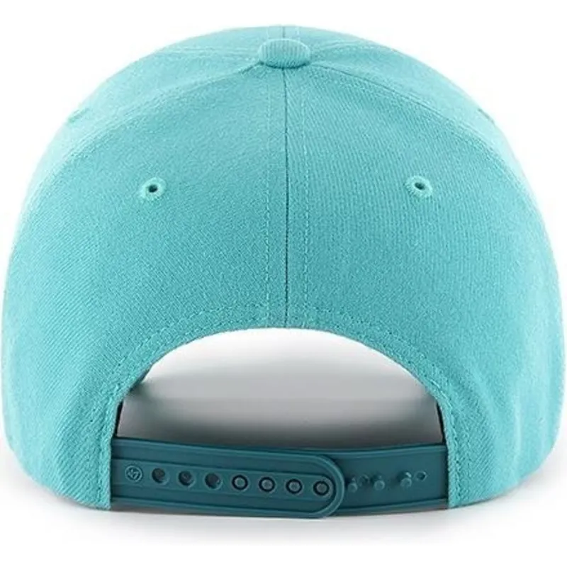 siltovka-zaoblena-zelena-snapback-turquesa-new-york-yankees-mlb-47-brand