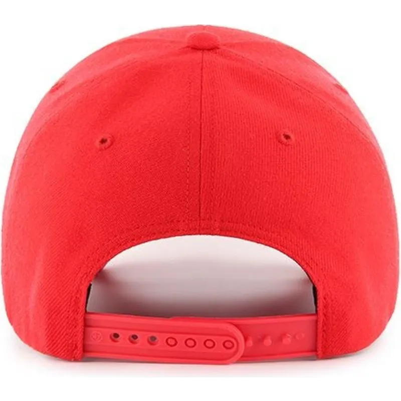 siltovka-zaoblena-cervena-snapback-new-york-yankees-mlb-47-brand