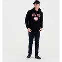 schwarzer-atlanta-hawks-nba-pullover-hoodie-von-new-era