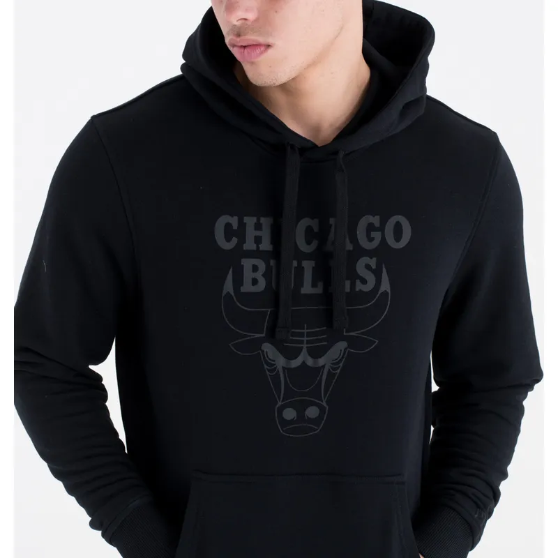 mikiny-s-kapucnou-cierna-pullover-hoody-chicago-bulls-nba-new-era