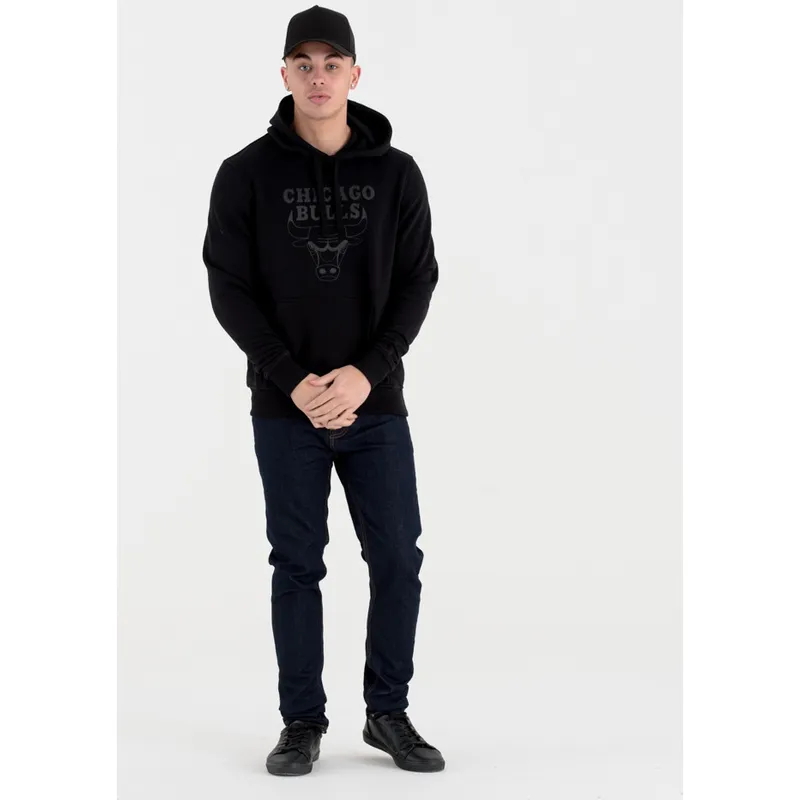 mikiny-s-kapucnou-cierna-pullover-hoody-chicago-bulls-nba-new-era