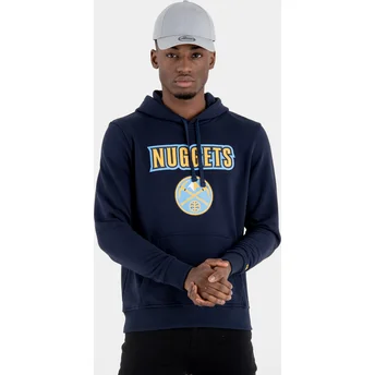 Sweatshirt with hood navy blue Pullover Hoody Denver Nuggets NBA New Era