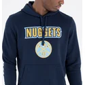 mikiny-s-kapucnou-tmavomodra-pullover-hoody-denver-nuggets-nba-new-era
