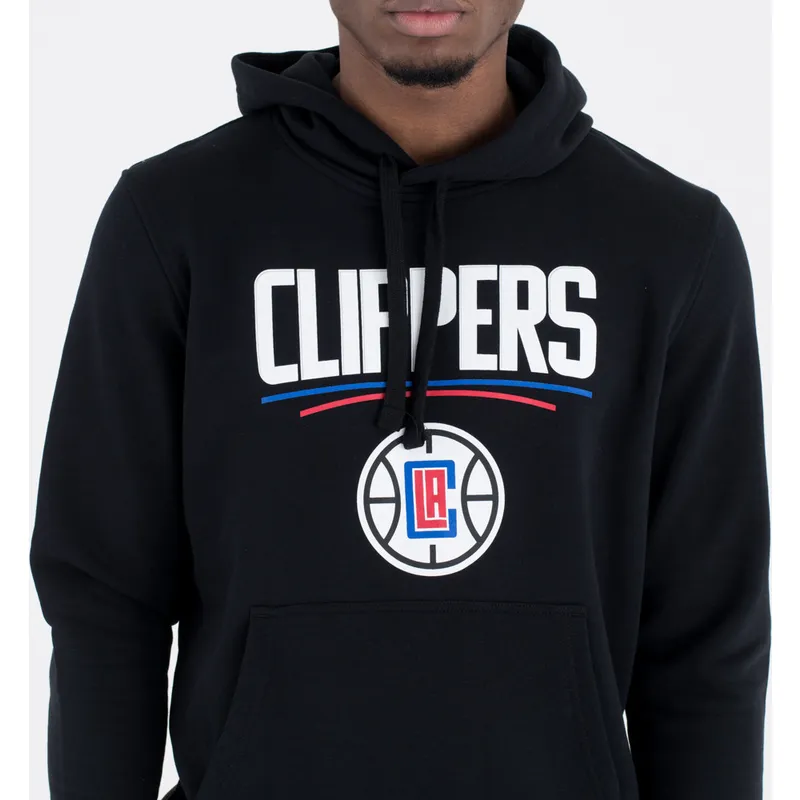 mikiny-s-kapucnou-cierna-pullover-hoody-los-angeles-clippers-nba-new-era