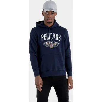 Mikiny s kapucňou tmavomodrá Pullover Hoody New Orleans Pelicans NBA New Era