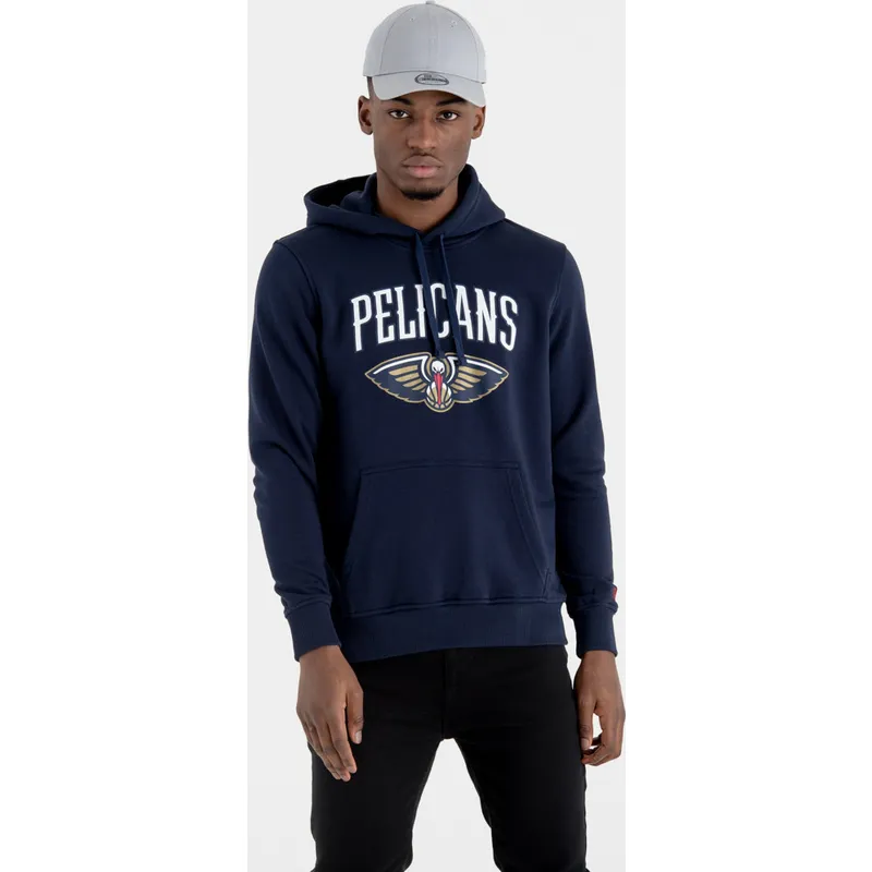 mikiny-s-kapucnou-tmavomodra-pullover-hoody-new-orleans-pelicans-nba-new-era