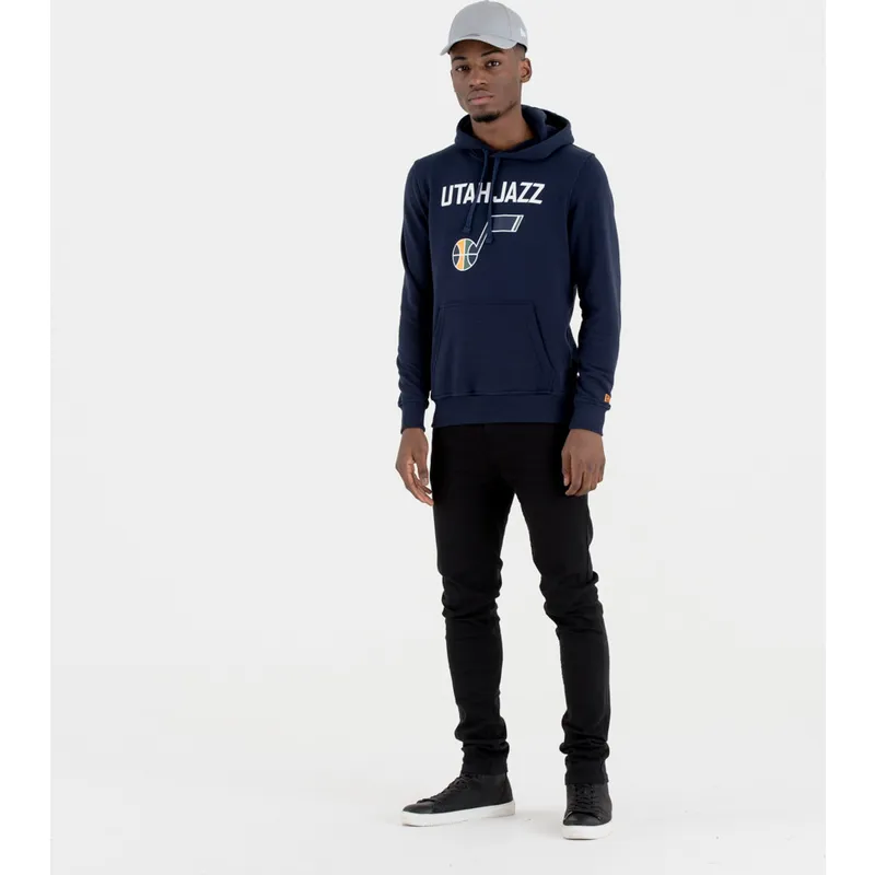 mikiny-s-kapucnou-tmavomodra-pullover-hoody-utah-jazz-nba-new-era