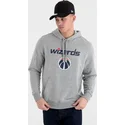 mikiny-s-kapucnou-siva-pullover-hoody-washington-wizards-nba-new-era