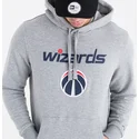 mikiny-s-kapucnou-siva-pullover-hoody-washington-wizards-nba-new-era