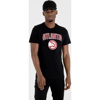 New Era Atlanta Hawks NBA T-Shirt schwarz