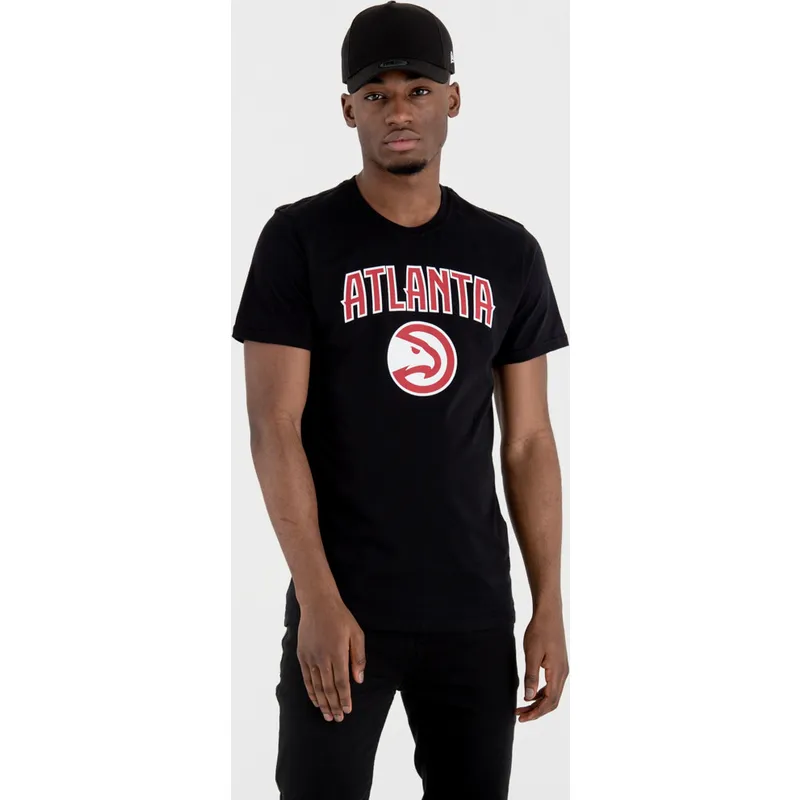 tricka-kratky-rukav-cierna-atlanta-hawks-nba-new-era