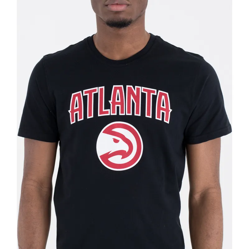 tricka-kratky-rukav-cierna-atlanta-hawks-nba-new-era