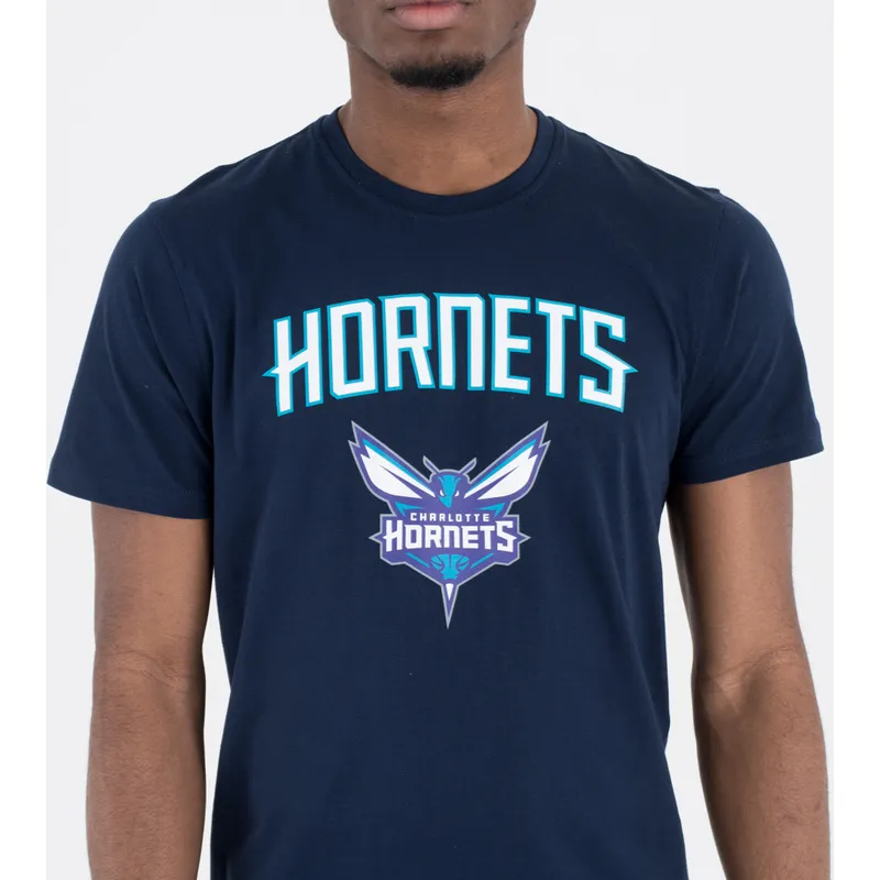 tricka-kratky-rukav-tmavomodra-charlotte-hornets-nba-new-era