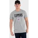 tricka-kratky-rukav-siva-los-angeles-clippers-nba-new-era