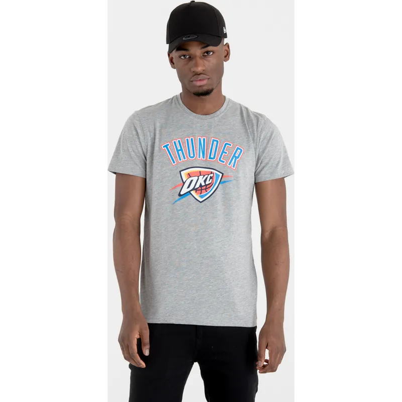 tricka-kratky-rukav-siva-oklahoma-city-thunder-nba-new-era