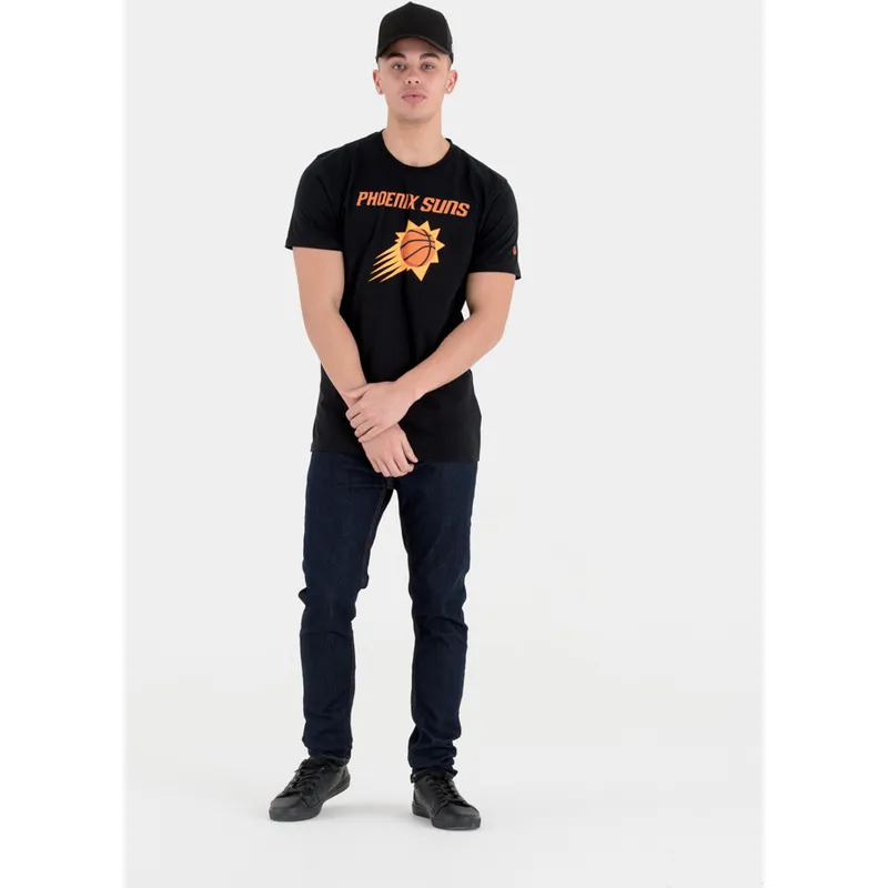 tricka-kratky-rukav-cierna-phoenix-suns-nba-new-era
