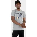 tricka-kratky-rukav-siva-utah-jazz-nba-new-era