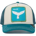 siltovka-zaoblena-modra-snapback-peace-keeper-the-farm-goorin-bros