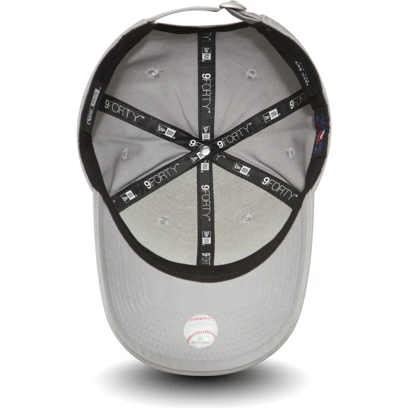 cap-zaoblena-gray-adjustable-strap-9forty-essential-new-york-yankees-mlb-new-era cap-zaoblena-gray-adjustable-strap-9forty-essential-new-york-yankees-mlb-new-era