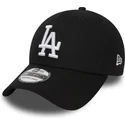 cap-zaoblena-black-ajustada-39thirty-essential-los-angeles-dodgers-mlb-new-era