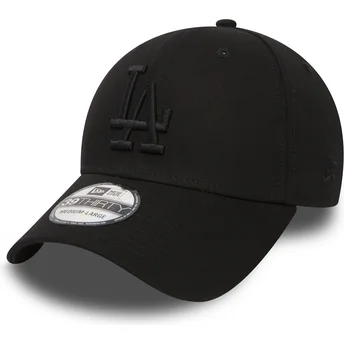 Cap zaoblená black ajustada 39THIRTY Essential Los Angeles Dodgers MLB New Era