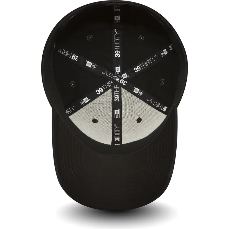 cap-zaoblena-black-ajustada-39thirty-essential-los-angeles-dodgers-mlb-new-era