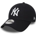 cap-zaoblena-navy-blue-ajustada-39thirty-classic-new-york-yankees-mlb-new-era