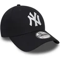 cap-zaoblena-navy-blue-ajustada-39thirty-classic-new-york-yankees-mlb-new-era
