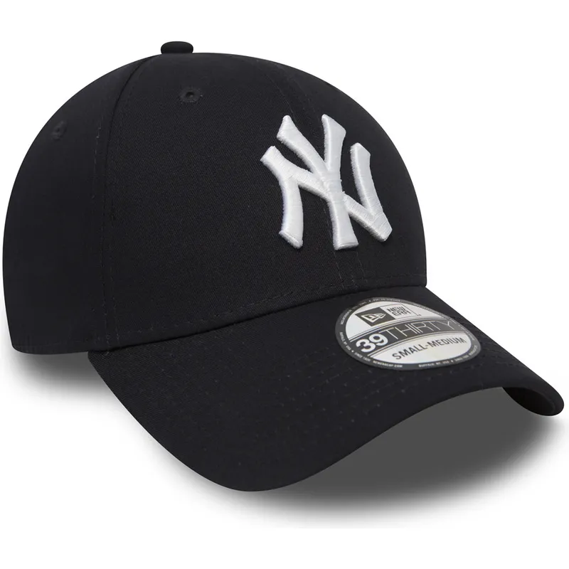 cap-zaoblena-navy-blue-ajustada-39thirty-classic-new-york-yankees-mlb-new-era