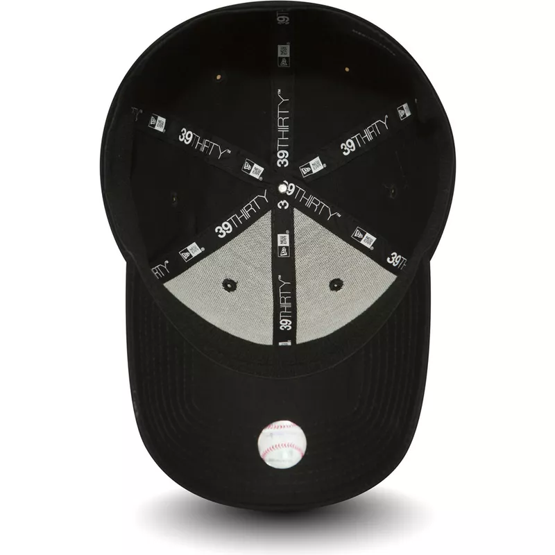 new-era-curved-brim-black-logo-39thirty-classic-new-york-yankees-mlb-black-fitted-cap