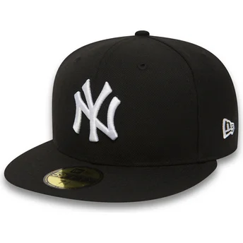 Šiltovka rovná čierna upravená 59FIFTY Essential New York Yankees MLB New Era