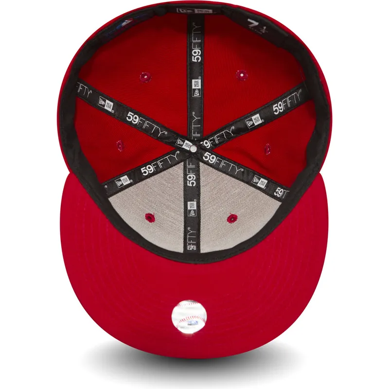 cap-rovna-red-ajustada-59fifty-essential-new-york-yankees-mlb-new-era