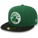 grune-enganliegende-59fifty-essential-flat-cap-der-boston-celtics-nba-von-new-era