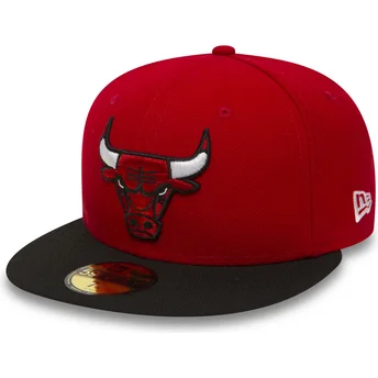 cap-rovna-red-ajustada-59fifty-essential-chicago-bulls-nba-new-era