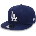 siltovka-rovna-modra-snapback-ajustable-9fifty-essential-los-angeles-dodgers-mlb-new-era