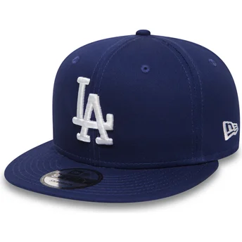 siltovka-rovna-modra-snapback-ajustable-9fifty-essential-los-angeles-dodgers-mlb-new-era