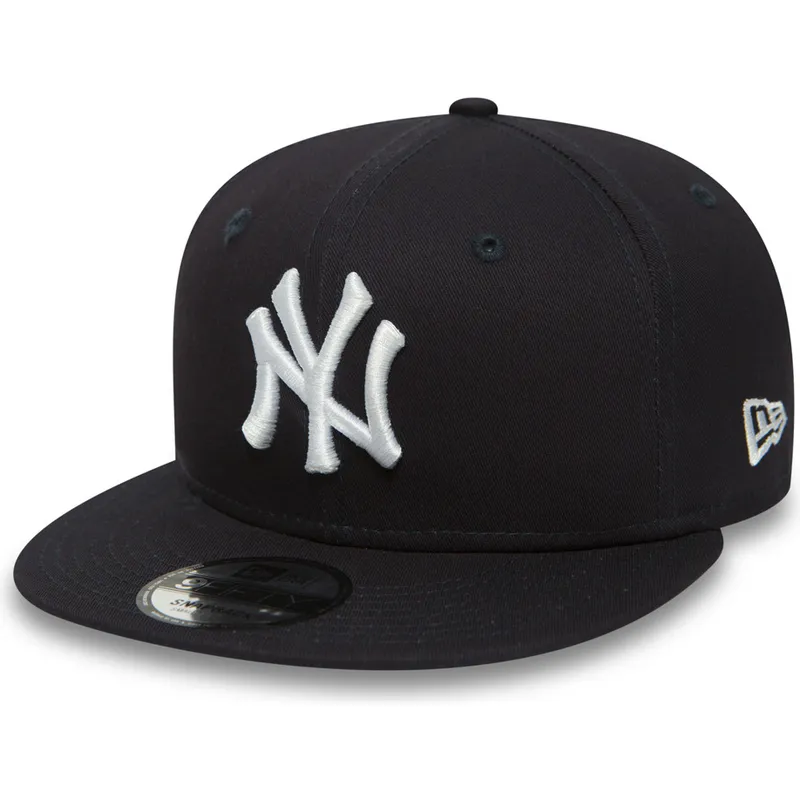 cap-rovna-navy-blue-snapback-ajustable-9fifty-essential-new-york-yankees-mlb-new-era cap-rovna-navy-blue-snapback-ajustable-9fifty-essential-new-york-yankees-mlb-new-era