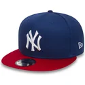 siltovka-rovna-modra-snapback-ajustable-9fifty-cotton-block-new-york-yankees-mlb-new-era