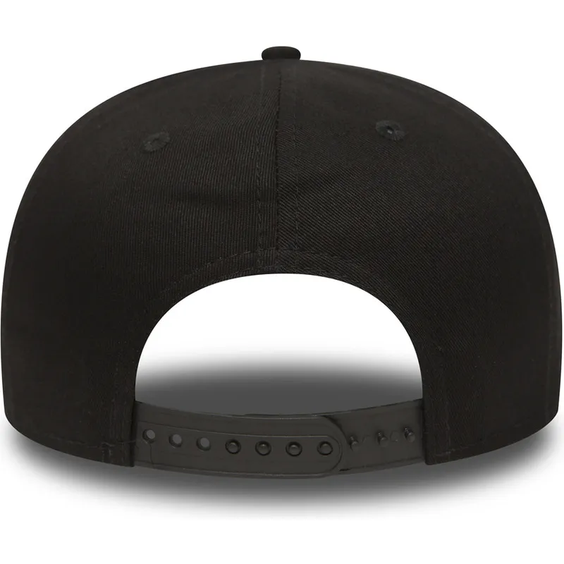 cap-rovna-black-snapback-ajustable-9fifty-white-on-black-new-york-yankees-mlb-new-era cap-rovna-black-snapback-ajustable-9fifty-white-on-black-new-york-yankees-mlb-new-era
