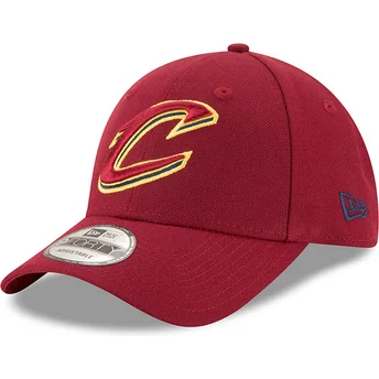 siltovka-zaoblena-cervena-nastavitelny-9forty-the-league-cleveland-cavaliers-nba-new-era