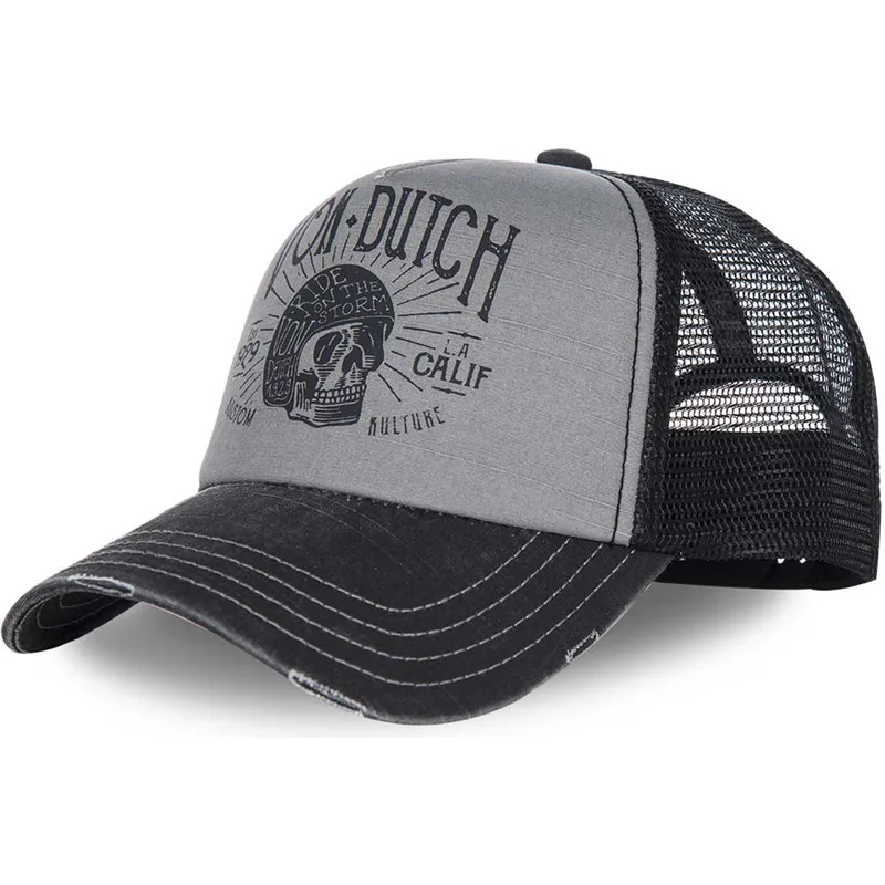cap-zaoblena-gray-adjustable-strap-von-dutch cap-zaoblena-gray-adjustable-strap-von-dutch