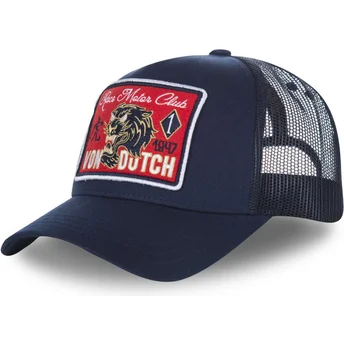 Cap zaoblená navy blue snapback Von Dutch