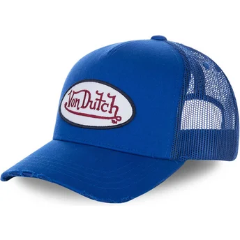 Cap zaoblená blue snapback Von Dutch