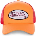 cap-zaoblena-orange-snapback-von-dutch