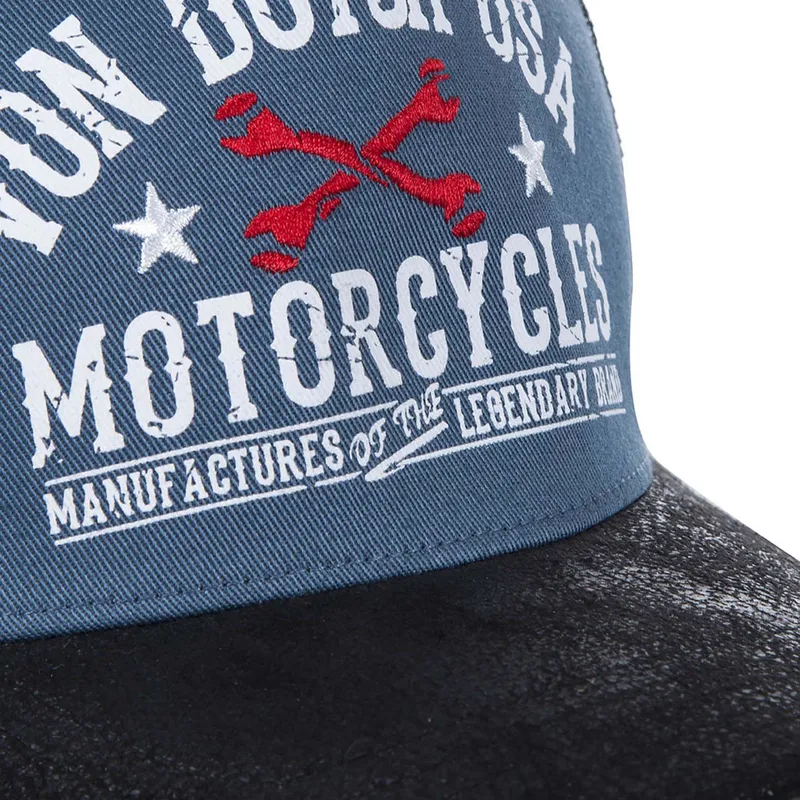 siltovka-zaoblena-modra-snapback-gar-von-dutch